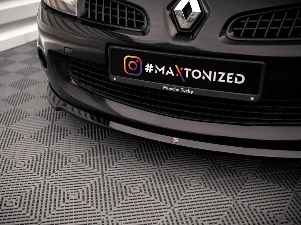 Maxton Design - Aftermarket  FRONT SPLITTER RENAULT CLIO MK3 RS (2006-2009)