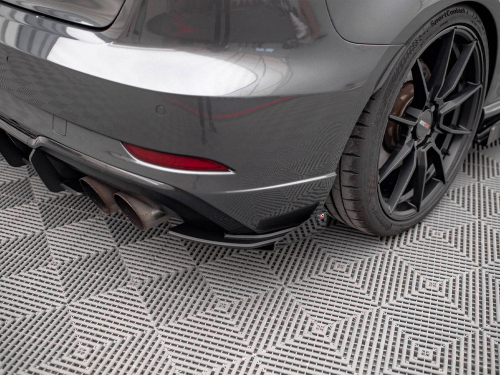Maxton Design - Aftermarket  STREET PRO REAR SIDE SPLITTERS (+FLAPS) AUDI S3 SPORTBACK 8V FACELIFT
