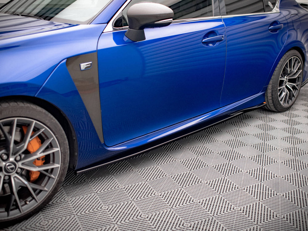 Maxton Design - Aftermarket  SIDE SKIRTS DIFFUSERS LEXUS GS F MK4 FACELIFT