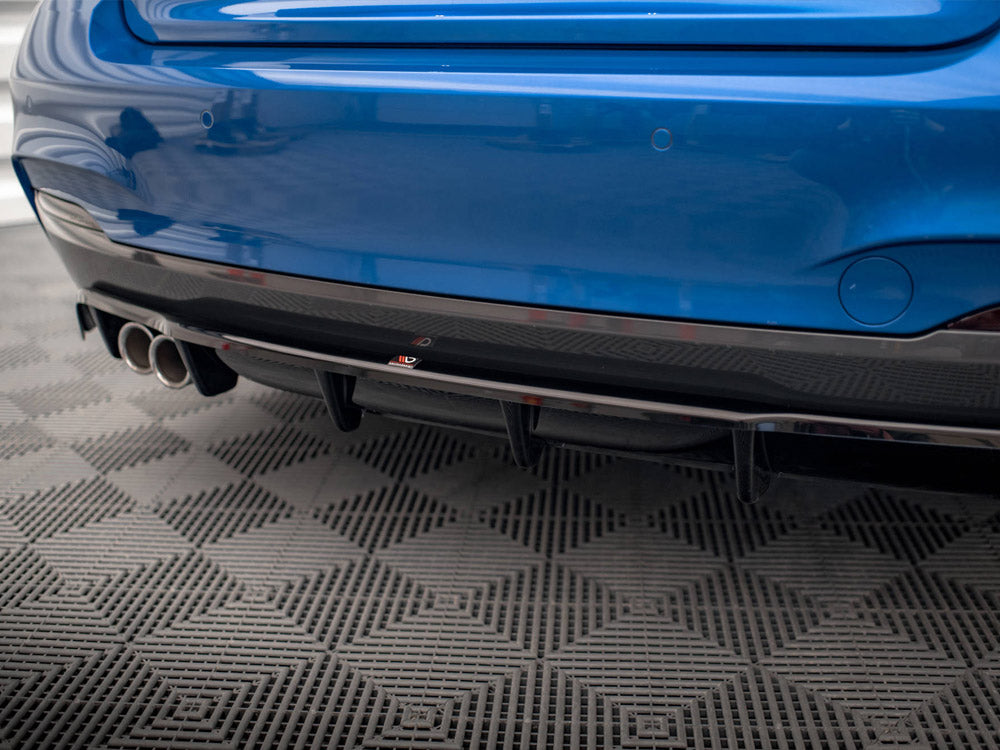 Maxton Design - Aftermarket  CENTRAL REAR SPLITTER (VERTICAL BARS) BMW 2 M-PACK F22