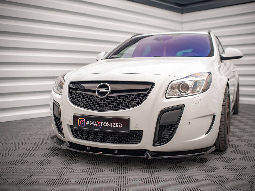 Maxton Design - Aftermarket  FRONT SPLITTER V.2 OPEL / VAUXHALL INSIGNIA OPC MK1