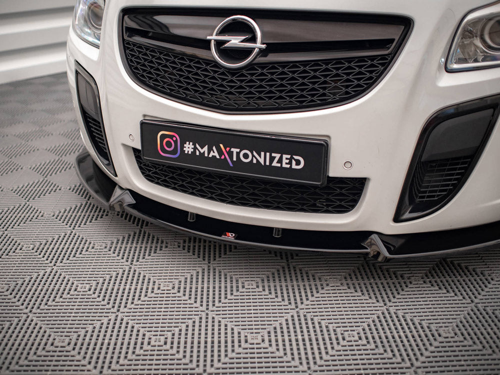 Maxton Design - Aftermarket  FRONT SPLITTER V.2 OPEL / VAUXHALL INSIGNIA OPC MK1