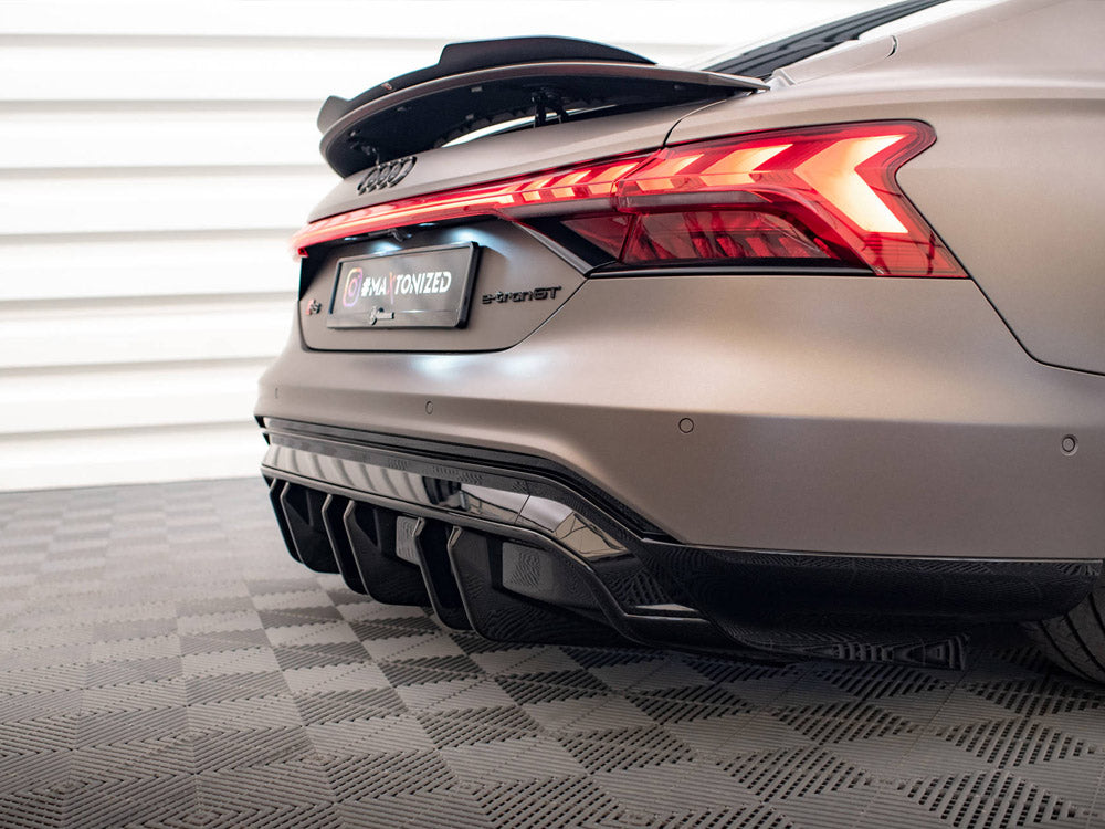 Maxton Design - Aftermarket  REAR VALANCE AUDI E-TRON GT / RS GT MK1