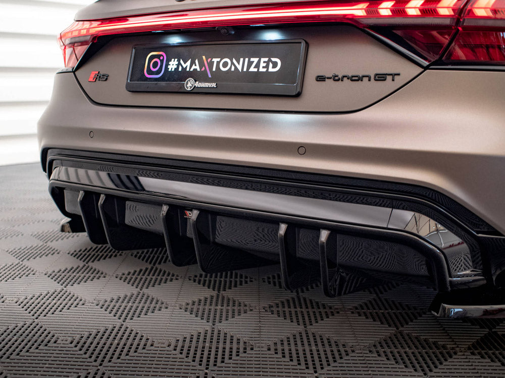 Maxton Design - Aftermarket  REAR VALANCE AUDI E-TRON GT / RS GT MK1