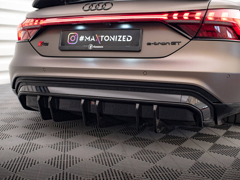 Maxton Design - Aftermarket  REAR VALANCE AUDI E-TRON GT / RS GT MK1
