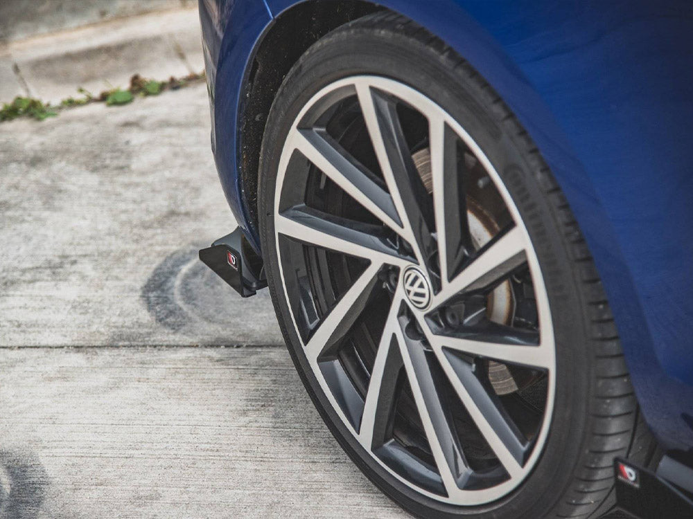 Maxton Design - Aftermarket  REAR SIDE FLAPS VW GOLF 7 R FACELIFT