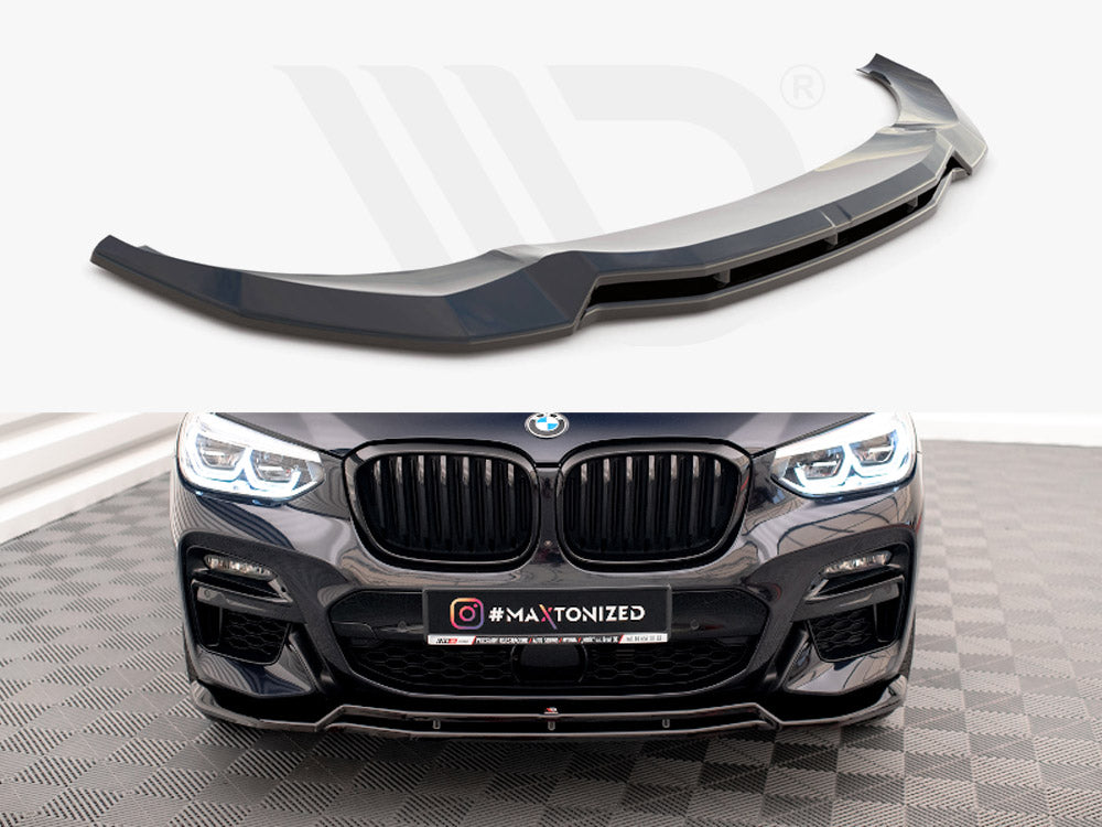 Maxton Design - Aftermarket  FRONT SPLITTER V.1 FOR BMW X3 M40D / M40I / M-PACK G01