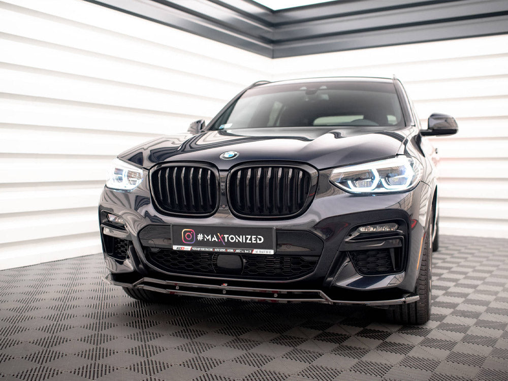 Maxton Design - Aftermarket  FRONT SPLITTER V.1 FOR BMW X3 M40D / M40I / M-PACK G01