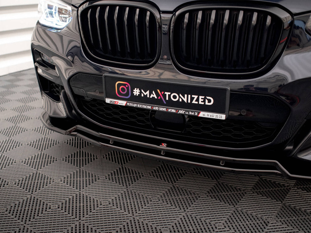 Maxton Design - Aftermarket  FRONT SPLITTER V.1 FOR BMW X3 M40D / M40I / M-PACK G01