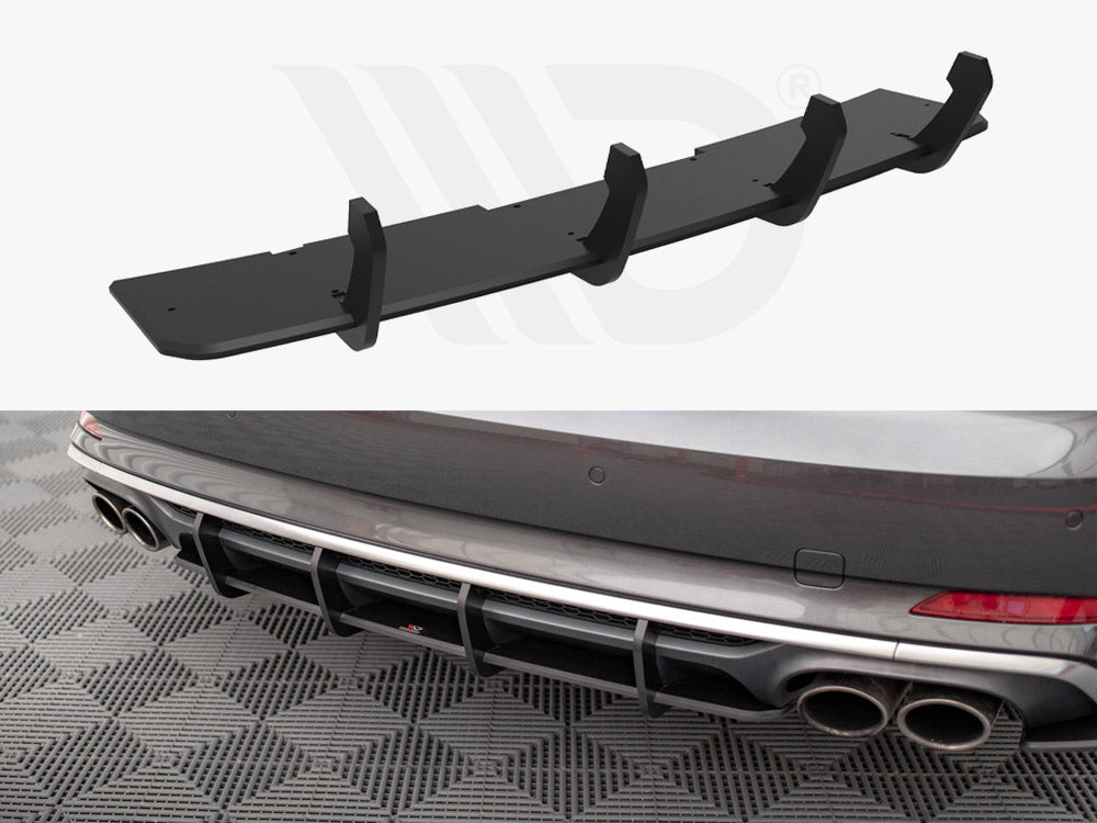 Maxton Design - Aftermarket  STREET PRO REAR DIFFUSER AUDI S5 COUPE / SPORTBACK F5