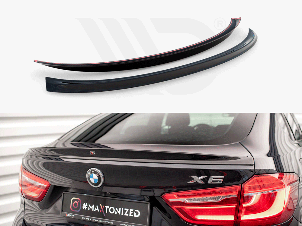Maxton Design - Aftermarket  3D SPOILER CAP V.2 BMW X6 M-PACK F16