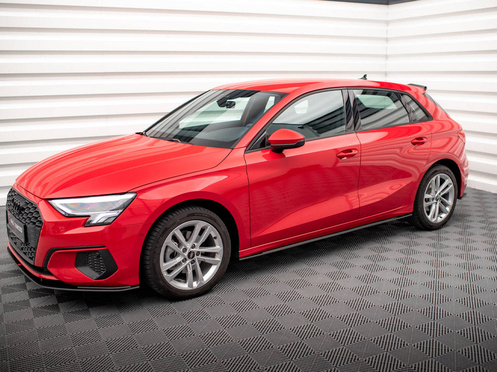 Maxton Design - Aftermarket  STREET PRO SIDE SKIRTS DIFFUSERS AUDI A3 8Y