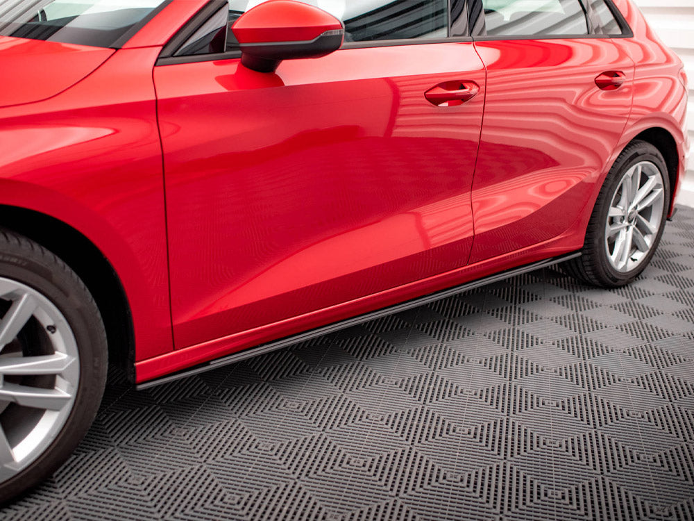 Maxton Design - Aftermarket  STREET PRO SIDE SKIRTS DIFFUSERS AUDI A3 8Y