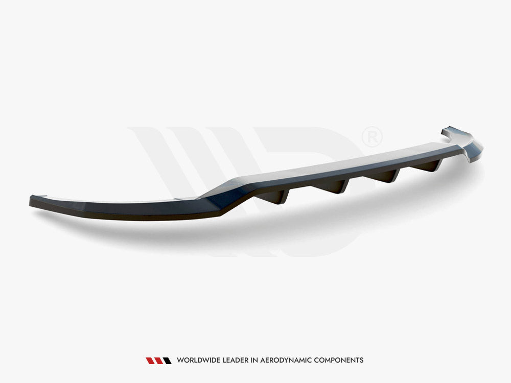 Maxton Design - Aftermarket  CENTRAL REAR SPLITTER (VERTICAL BARS) AUDI A3 SPORTBACK 8Y