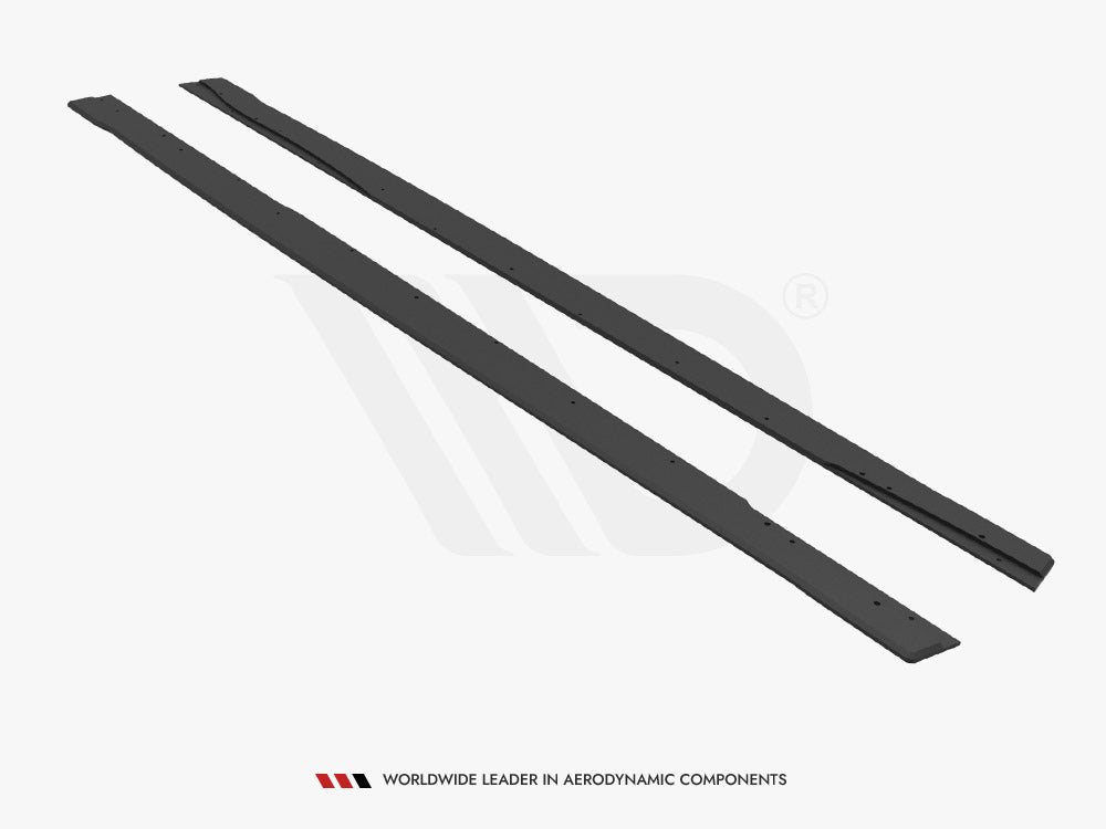 Maxton Design - Aftermarket  STREET PRO SIDE SKIRTS DIFFUSERS MERCEDES A35 AMG / AMG-LINE W177
