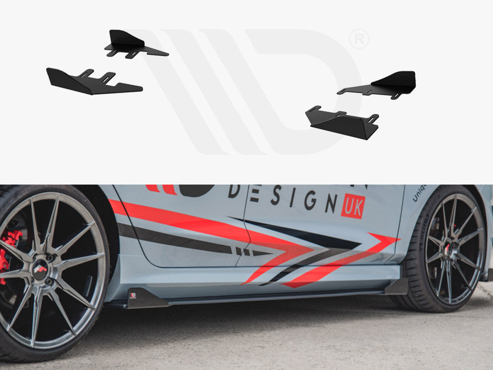 Maxton Design - Aftermarket  SIDE FLAPS FORD FIESTA MK8/8.5 ST / ST-LINE