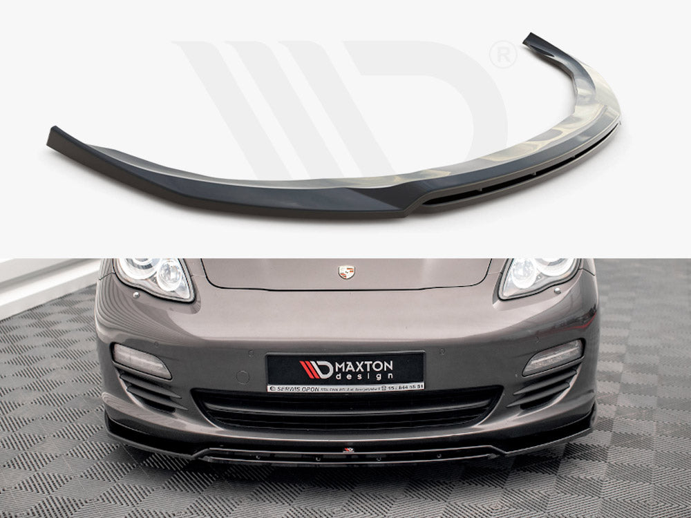 Maxton Design - Aftermarket  FRONT SPLITTER V.1 PORSCHE PANAMERA / PANAMERA DIESEL 970