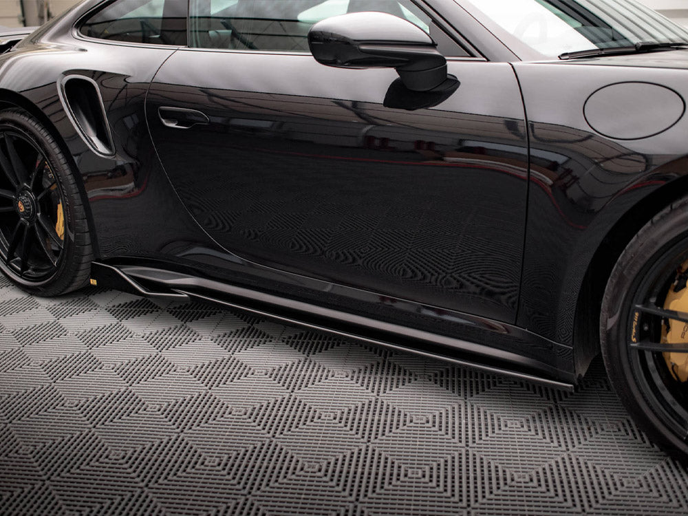 Maxton Design - Aftermarket  SIDE SKIRTS DIFFUSERS PORSCHE 911 TURBO S 992
