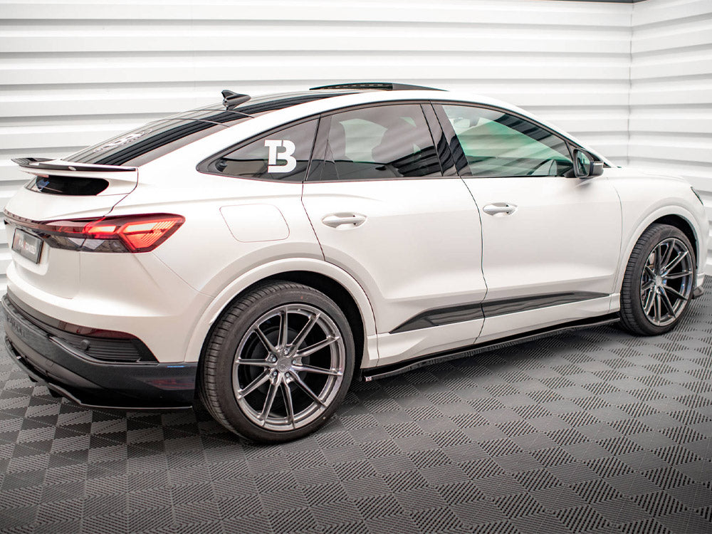 Maxton Design - Aftermarket  SIDE SKIRTS DIFFUSERS AUDI Q4 E-TRON SPORTBACK MK1