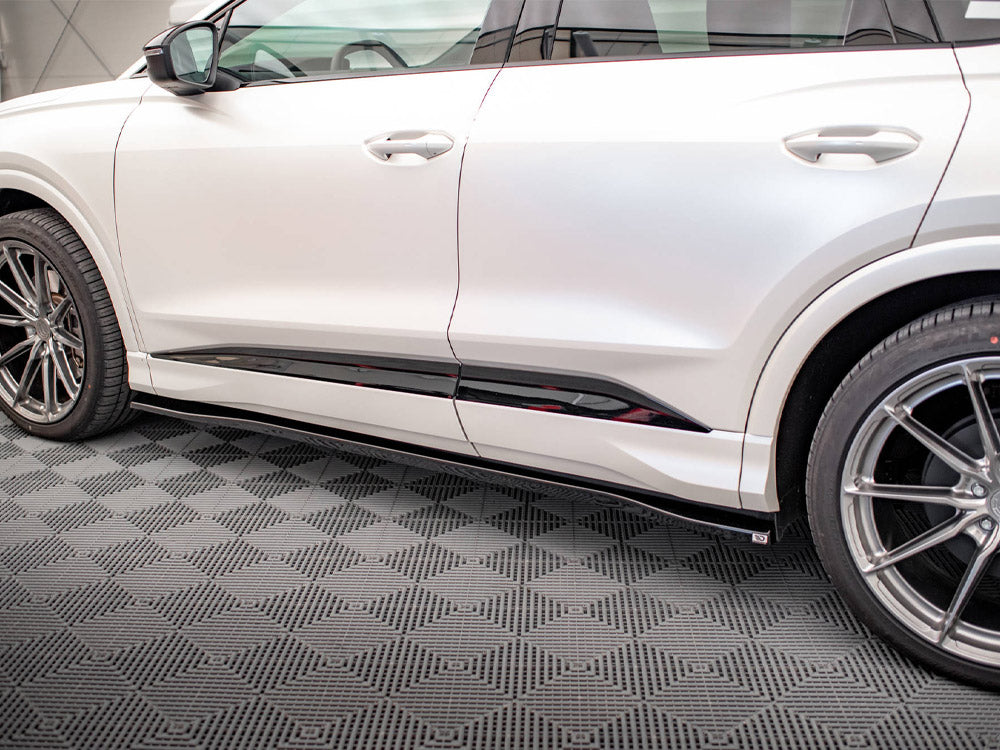 Maxton Design - Aftermarket  SIDE SKIRTS DIFFUSERS AUDI Q4 E-TRON SPORTBACK MK1