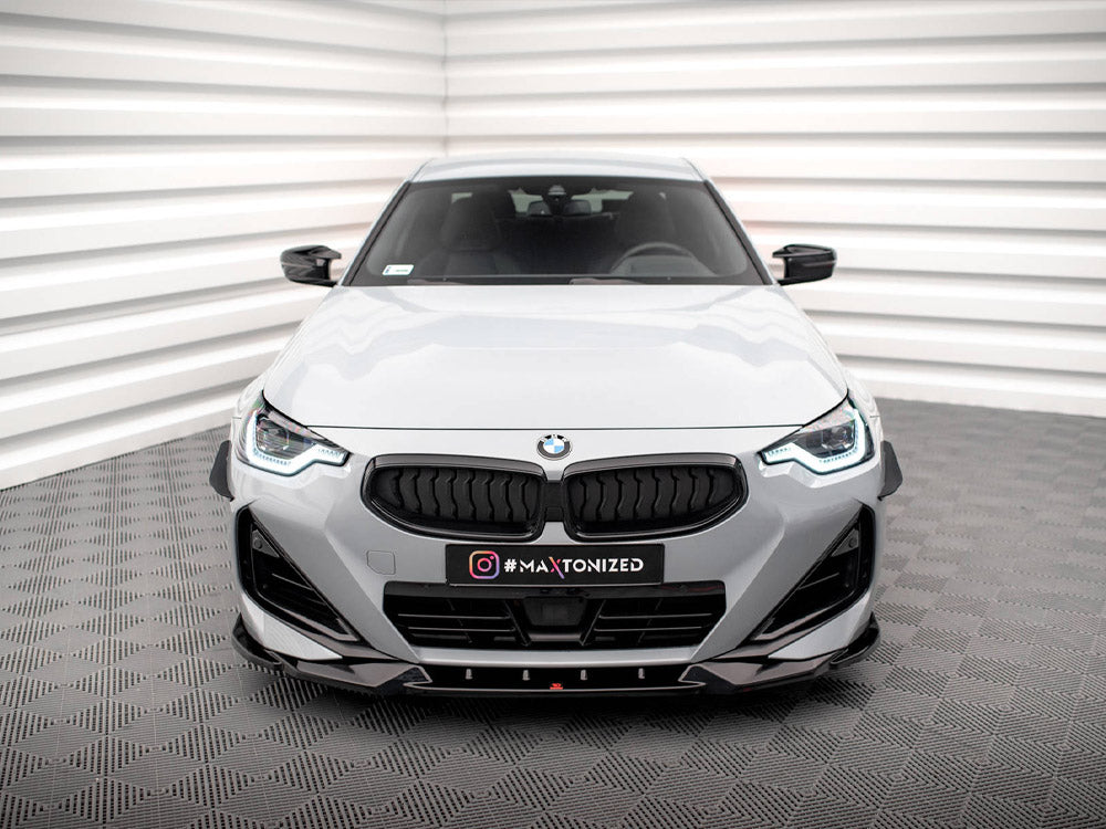 Maxton Design - Aftermarket  FRONT SPLITTER V.2 BMW 2 COUPE M-PACK / M240I G42