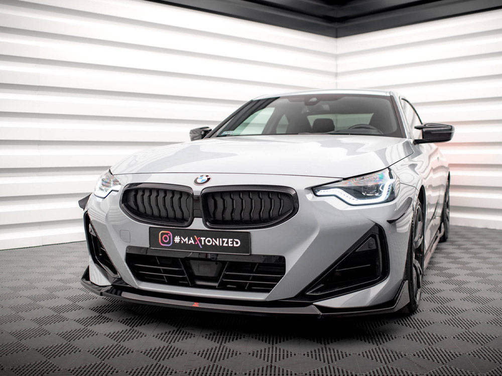 Maxton Design - Aftermarket  FRONT SPLITTER V.3 BMW 2 COUPE M-PACK / M240I G42