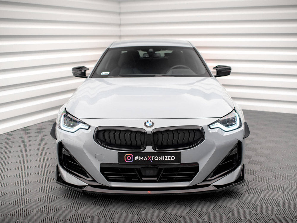 Maxton Design - Aftermarket  FRONT SPLITTER V.3 BMW 2 COUPE M-PACK / M240I G42