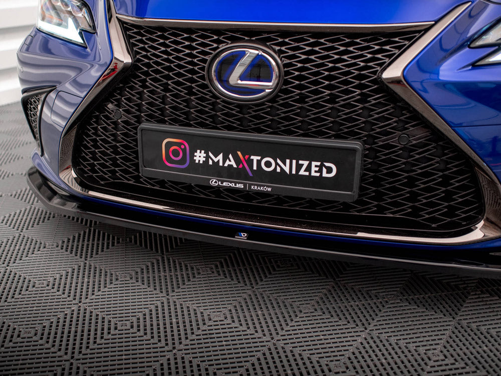Maxton Design - Aftermarket  FRONT SPLITTER V.1 LEXUS ES F SPORT MK7