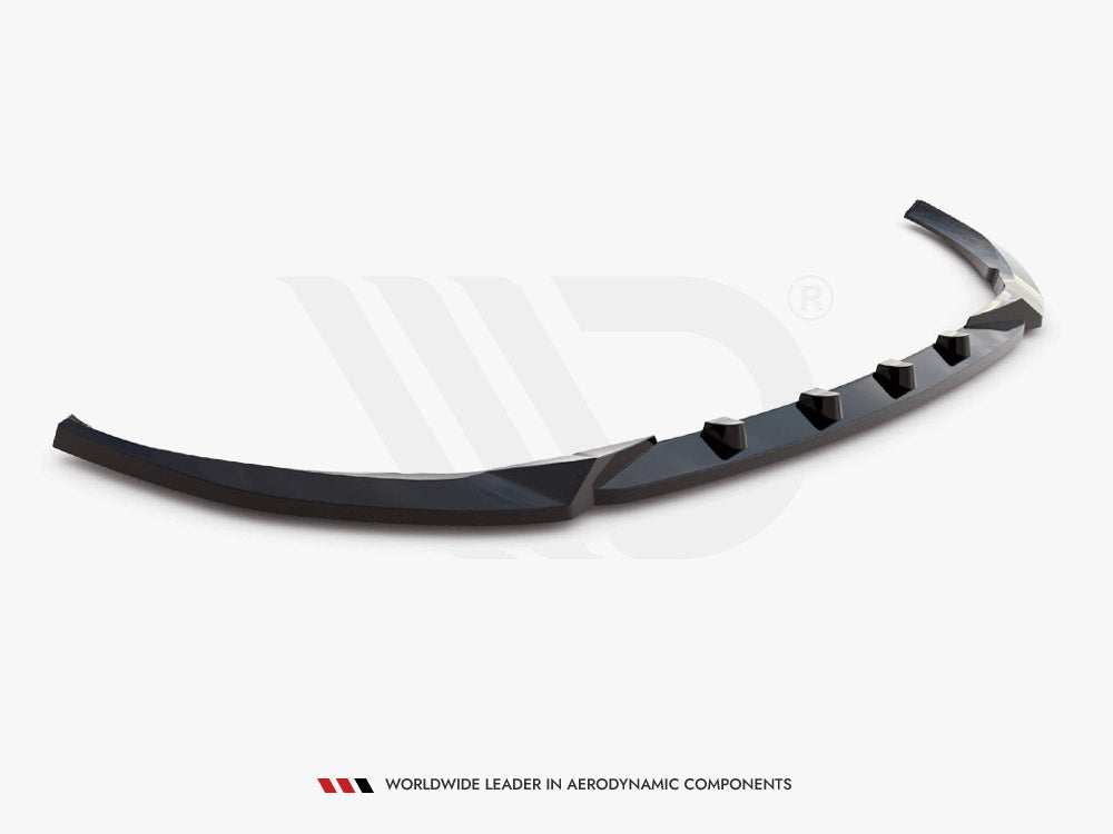 Maxton Design - Aftermarket  FRONT SPLITTER V.2 MERCEDES C AMG LINE / C43 AMG SEDAN / COUPE W205 / C205 FACELIFT