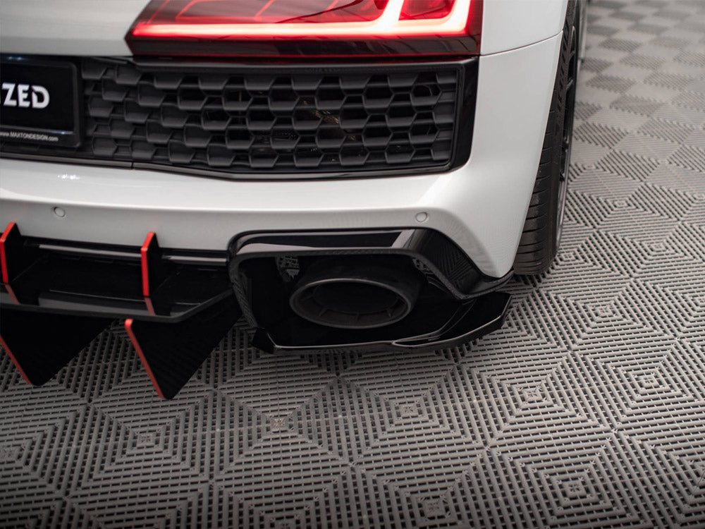 Maxton Design - Aftermarket  REAR SIDE SPLITTERS AUDI R8 MK2 FACELIFT
