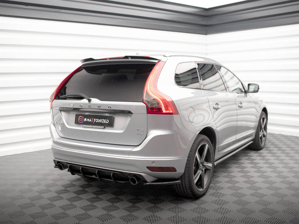 Maxton Design - Aftermarket  STREET PRO REAR DIFFUSER VOLVO XC60 R-DESIGN MK1 FACELIFT