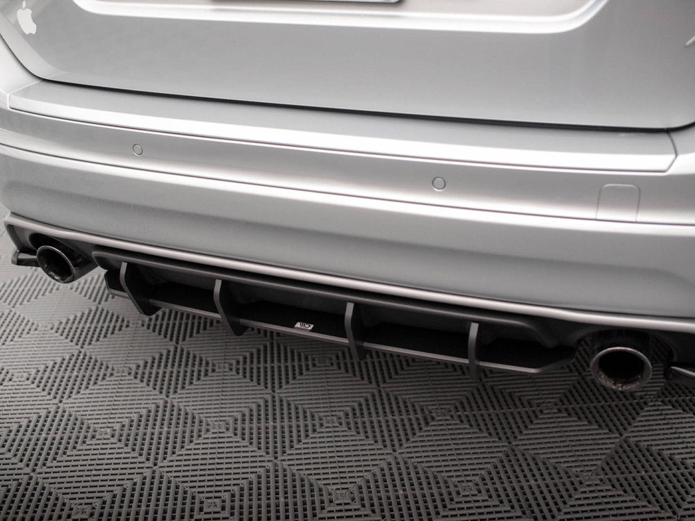 Maxton Design - Aftermarket  STREET PRO REAR DIFFUSER VOLVO XC60 R-DESIGN MK1 FACELIFT