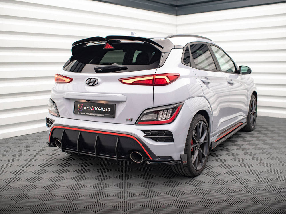 Maxton Design - Aftermarket  STREET PRO REAR DIFFUSER HYUNDAI KONA N MK1