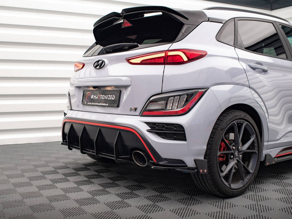 Maxton Design - Aftermarket  STREET PRO REAR DIFFUSER HYUNDAI KONA N MK1