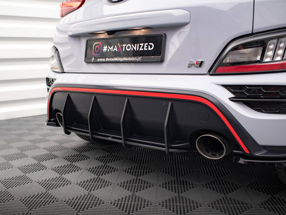 Maxton Design - Aftermarket  STREET PRO REAR DIFFUSER HYUNDAI KONA N MK1