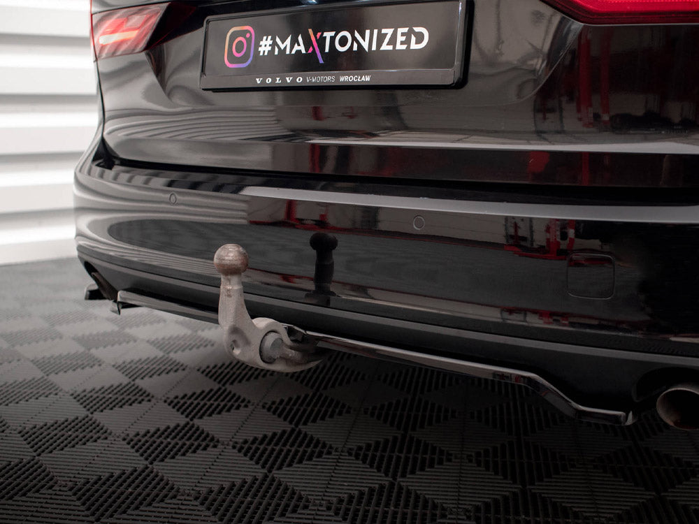 Maxton Design - Aftermarket  CENTRAL REAR SPLITTER V.2 (VERTICAL BARS) VOLVO V90 MK2
