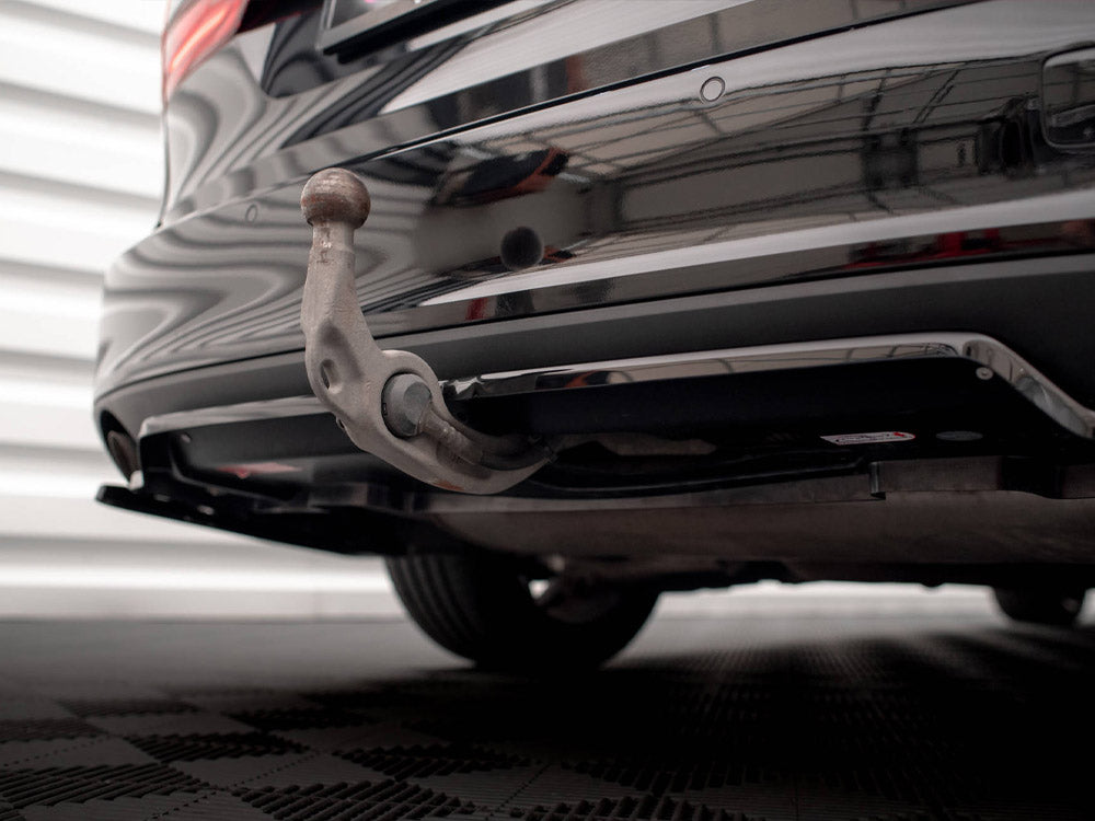 Maxton Design - Aftermarket  CENTRAL REAR SPLITTER V.2 (VERTICAL BARS) VOLVO V90 MK2