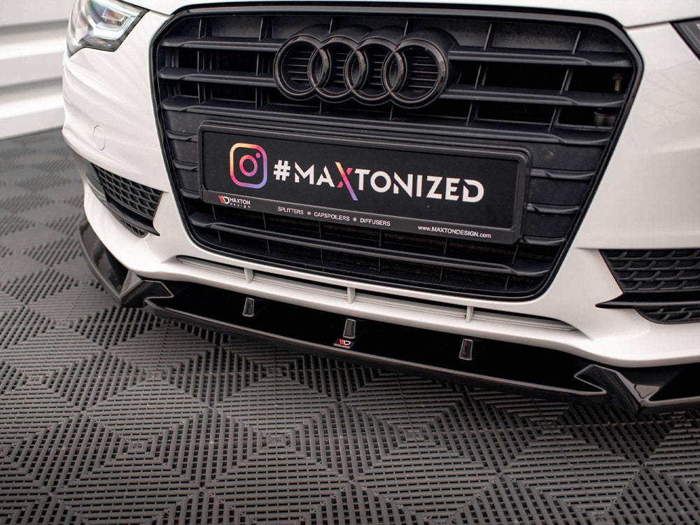 Maxton Design - Aftermarket  FRONT SPLITTER V.1 AUDI A5 COUPE / SPORTBACK 8T FACELIFT