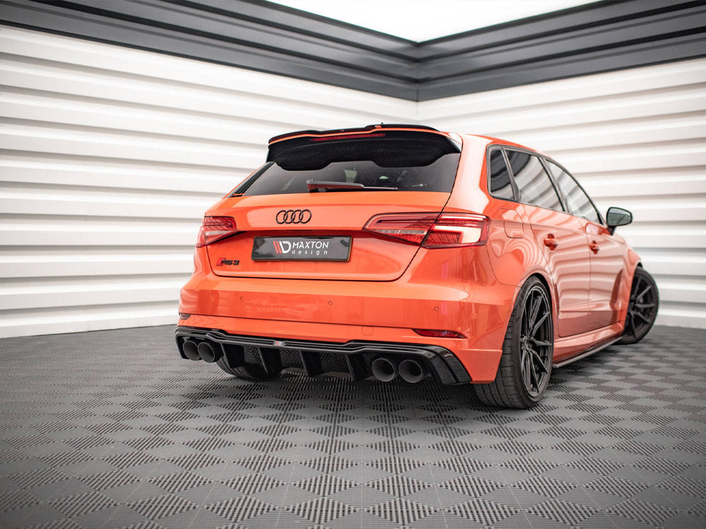 Maxton Design - Aftermarket  Rear Valance + Milltek Sport Resonated Exhaust Audi RS3 Sportback 8V Facelift