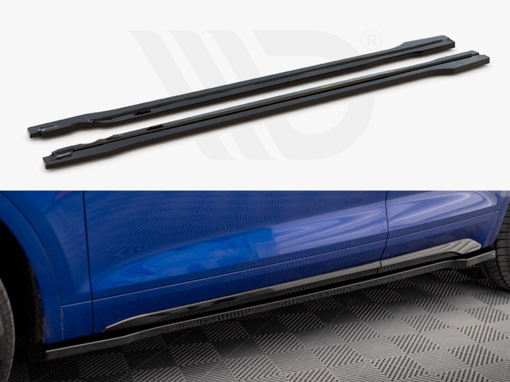 Maxton Design - Aftermarket  SIDE SKIRTS DIFFUSERS AUDI SQ5 / Q5 S-LINE SUV / SPORTBACK MK2 FACELIFT