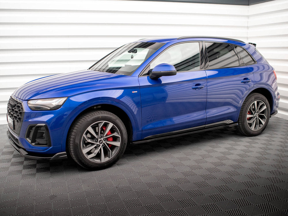 Maxton Design - Aftermarket  SIDE SKIRTS DIFFUSERS AUDI SQ5 / Q5 S-LINE SUV / SPORTBACK MK2 FACELIFT
