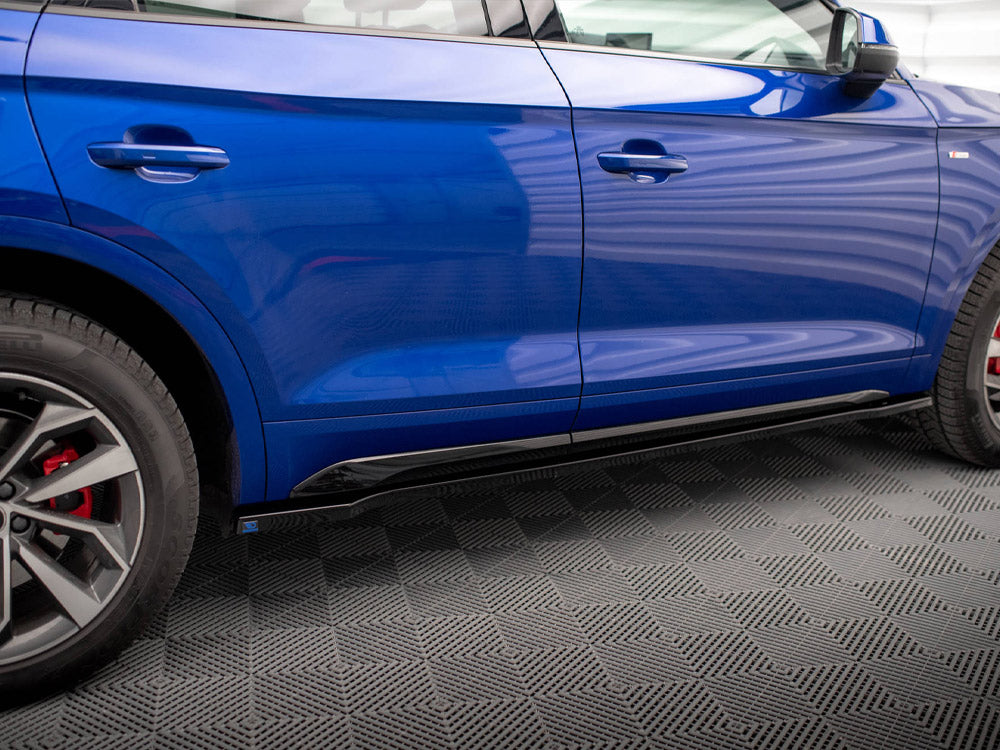 Maxton Design - Aftermarket  SIDE SKIRTS DIFFUSERS AUDI SQ5 / Q5 S-LINE SUV / SPORTBACK MK2 FACELIFT