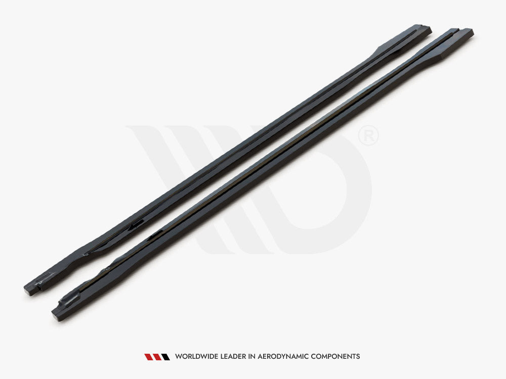 Maxton Design - Aftermarket  SIDE SKIRTS DIFFUSERS AUDI SQ5 / Q5 S-LINE SUV / SPORTBACK MK2 FACELIFT