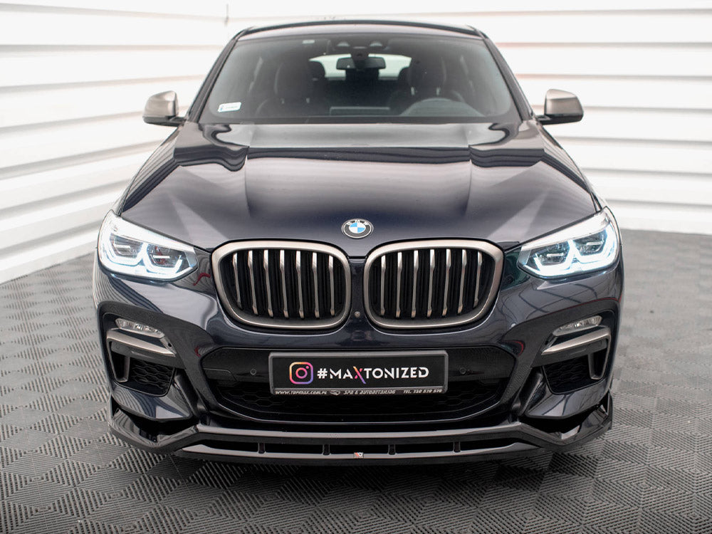 Maxton Design - Aftermarket  FRONT SPLITTER V.2 BMW X4 M-PACK G02
