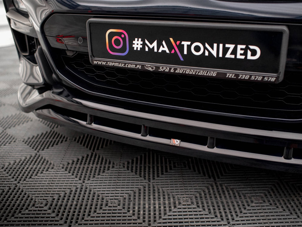 Maxton Design - Aftermarket  FRONT SPLITTER V.2 BMW X4 M-PACK G02