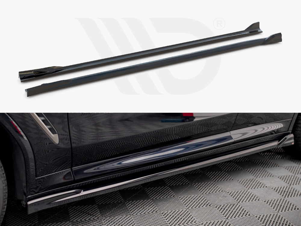 Maxton Design - Aftermarket  SIDE SKIRTS DIFFUSERS V.2 BMW X4 M-PACK G02