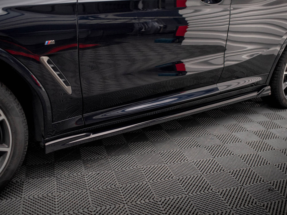 Maxton Design - Aftermarket  SIDE SKIRTS DIFFUSERS V.2 BMW X4 M-PACK G02