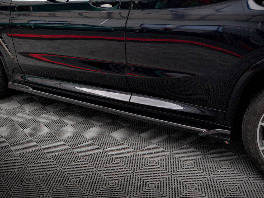 Maxton Design - Aftermarket  SIDE SKIRTS DIFFUSERS V.2 BMW X4 M-PACK G02