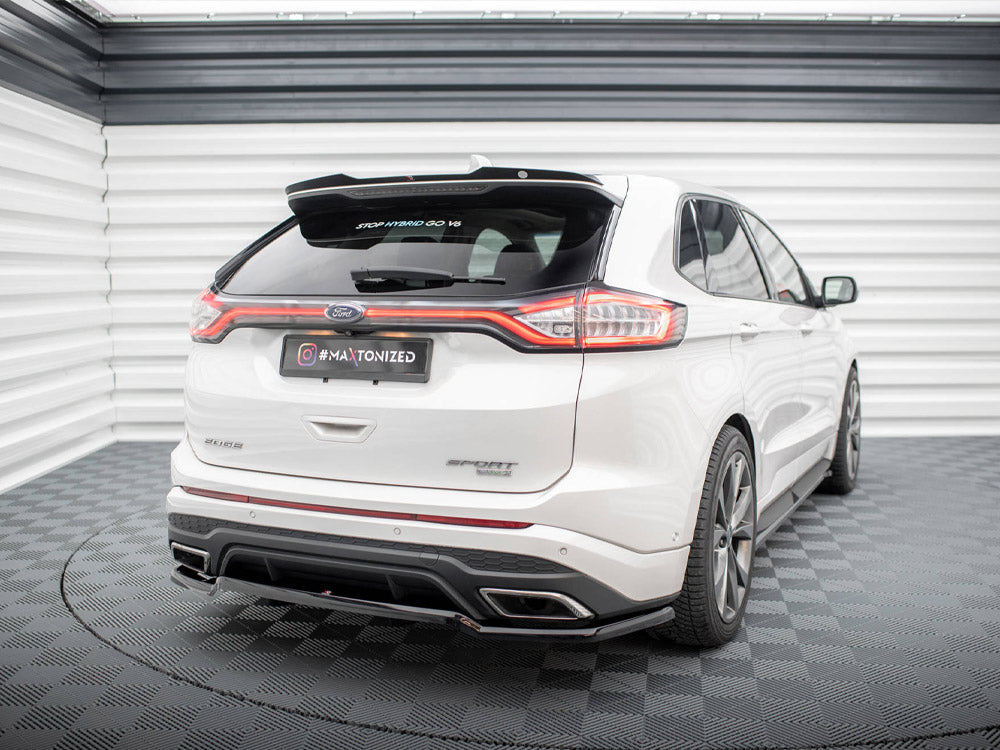 Maxton Design - Aftermarket  CENTRAL REAR SPLITTER (VERTICAL BARS) FORD EDGE SPORT MK2