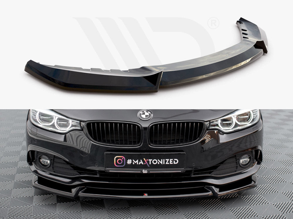 Maxton Design - Aftermarket  FRONT SPLITTER V.2 BMW 4 GRAN COUPE F36